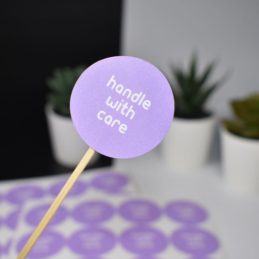 Handle With Care Packaging Stickers