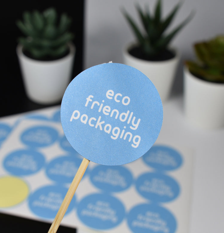 Eco Friendly Packaging Stickers